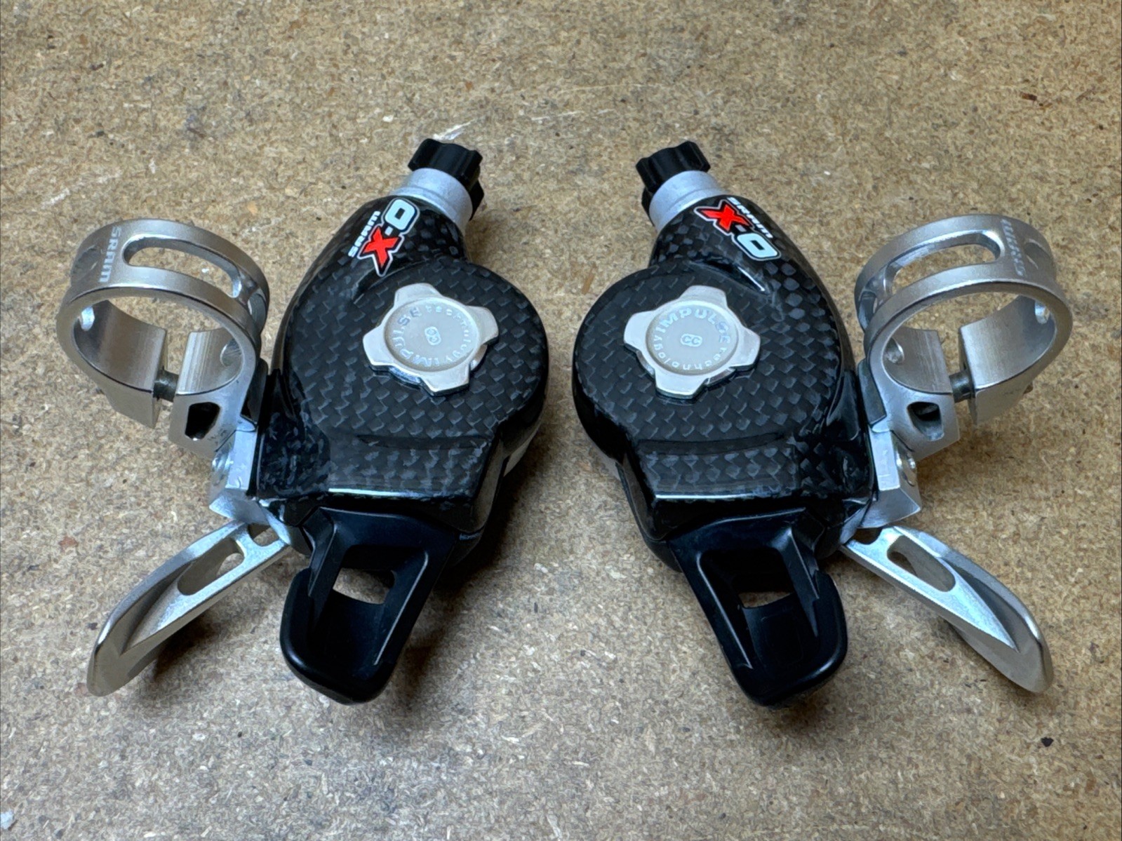 SRAM X0 – 3 x 9 Speed Trigger Shifter Set, Shifters, 9s Triple 27, EXCELLENT!