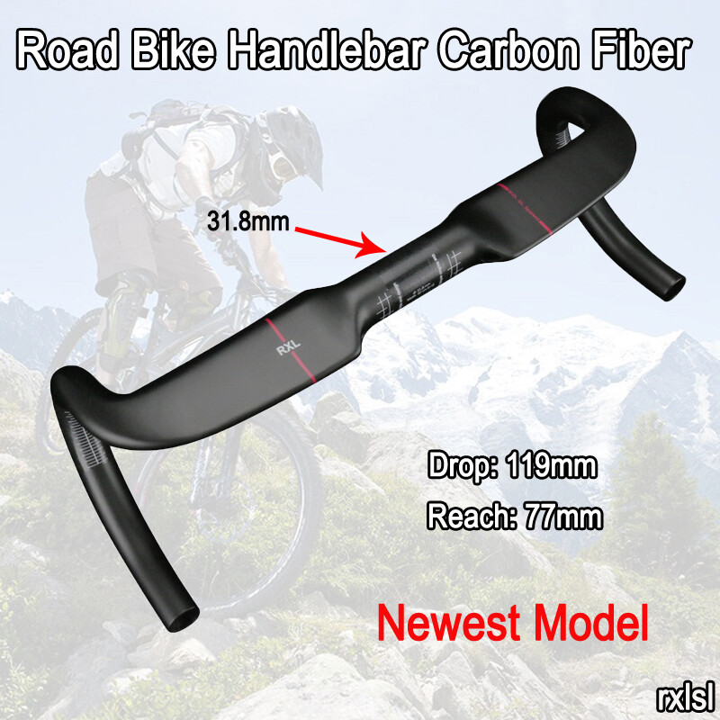 400/420/440mm Road Handlebar 31.8 Carbon Fiber New Arrival Cycling Bent Drop Bar
