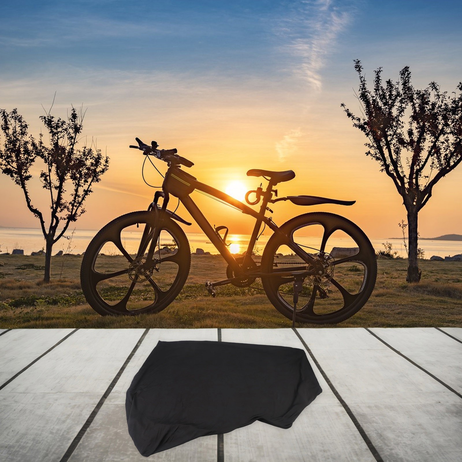 Bike Wheel Cover for All round Protection Dust Sunlight and Moisture Resistance