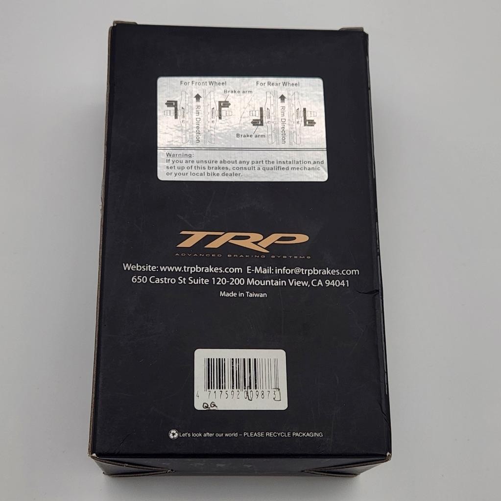 TRP CR950 Bicycle Brake Carbon Fiber Rear or Front Black Cantilever NOS
