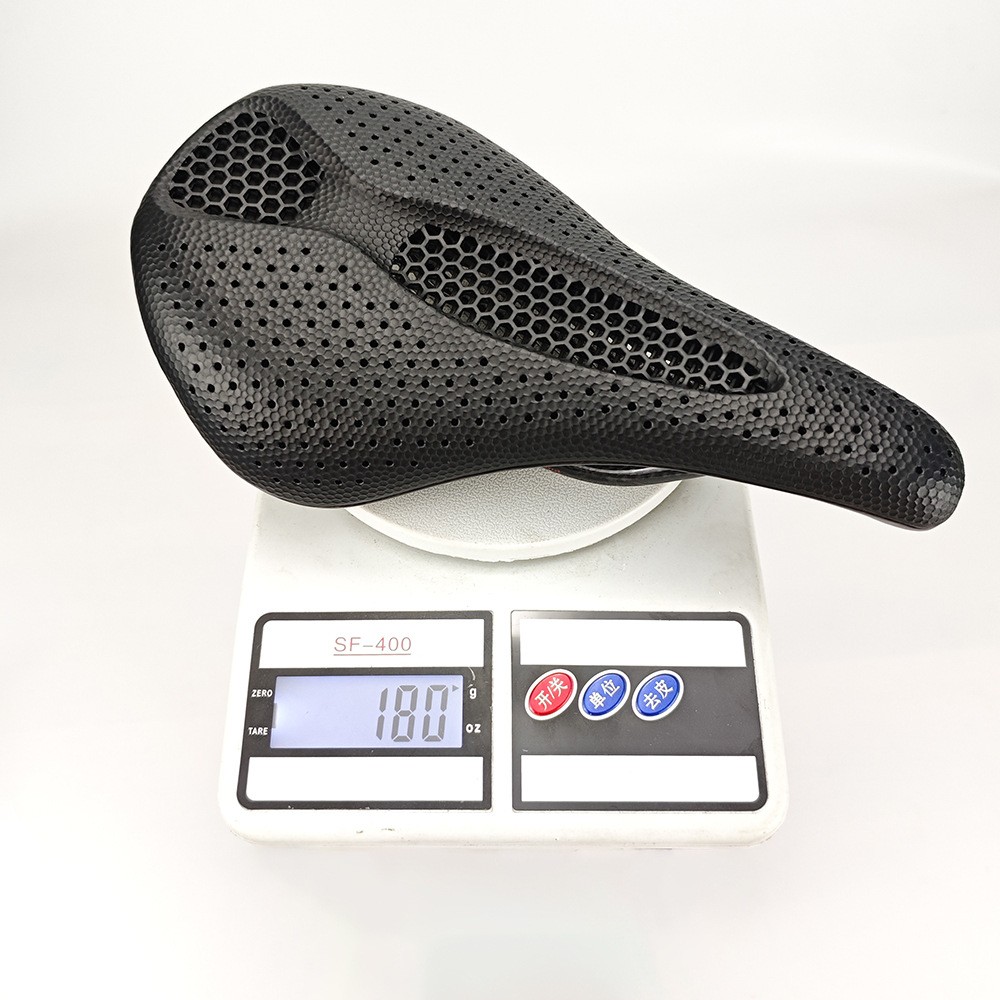 Hot 3D Printed MTB Road Bicycle Saddle Liquid Resins Honeycomb Bike Seat Cushion