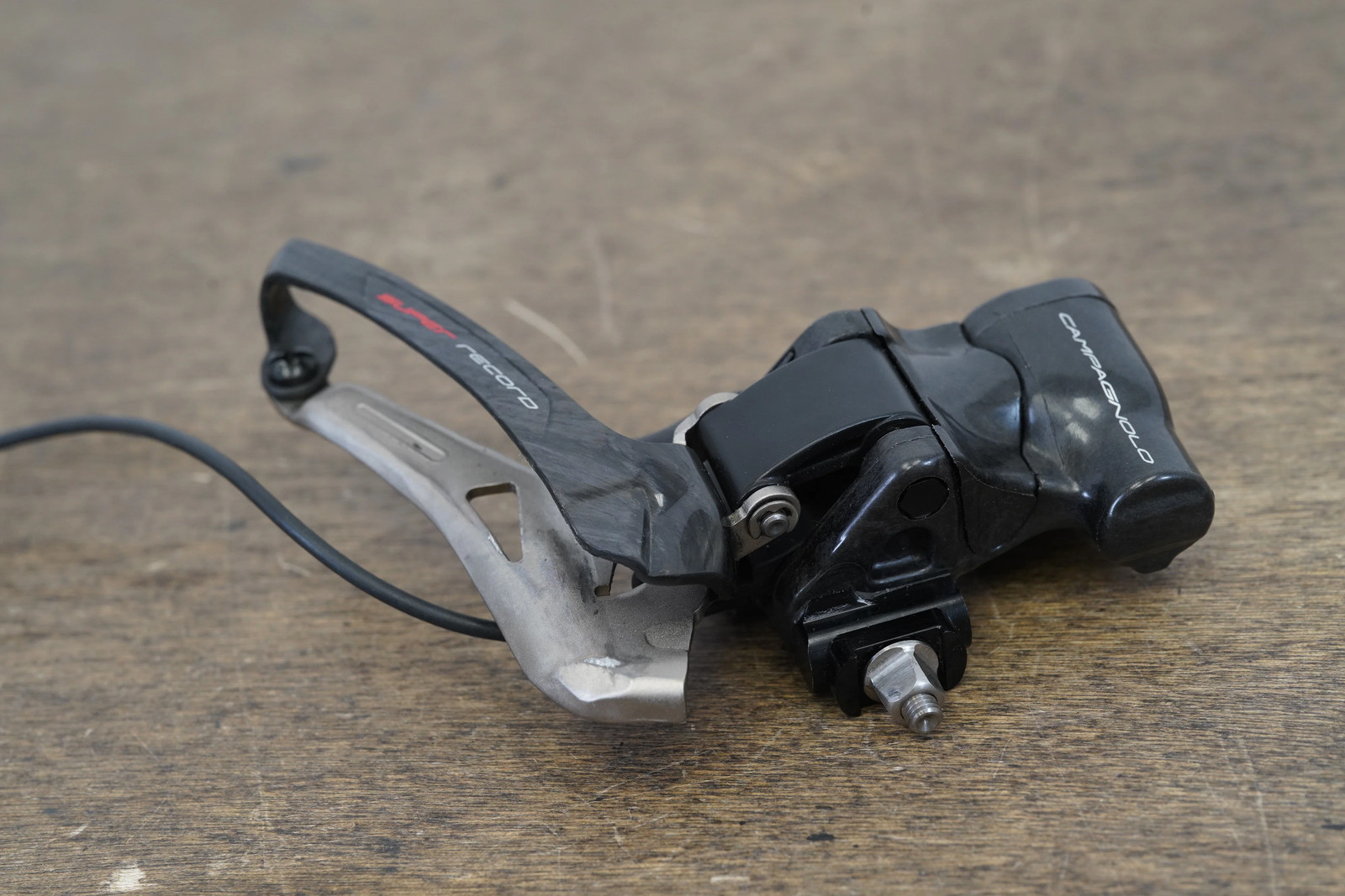 Campagnolo Super Record EPS V4 12 Speed Electronic Braze-On Front Derailleur
