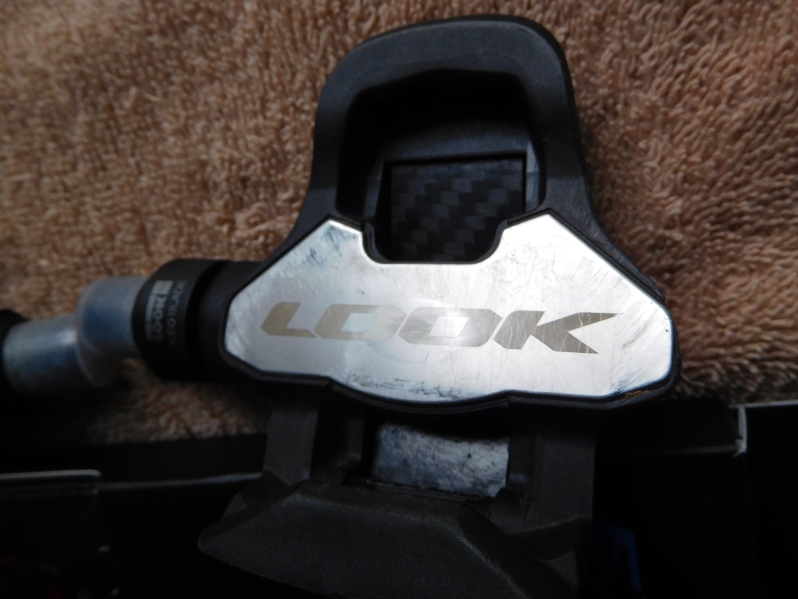 Look Keo Blade 2 ProTeam pedals with new Exustar Keo cleats