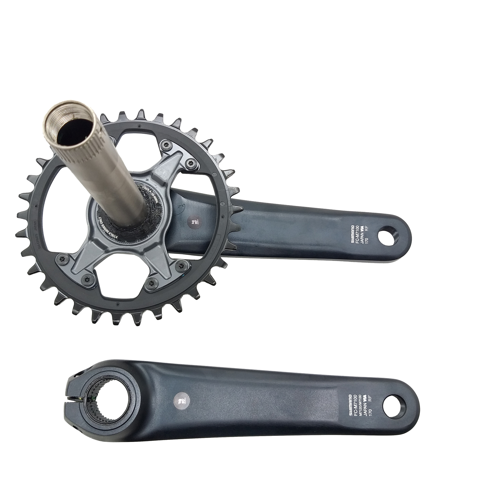 SHIMANO SLX M7100/M7120 1×12 12-Speed MTB Groupset 51T Caseette 170/175mm 32/34T