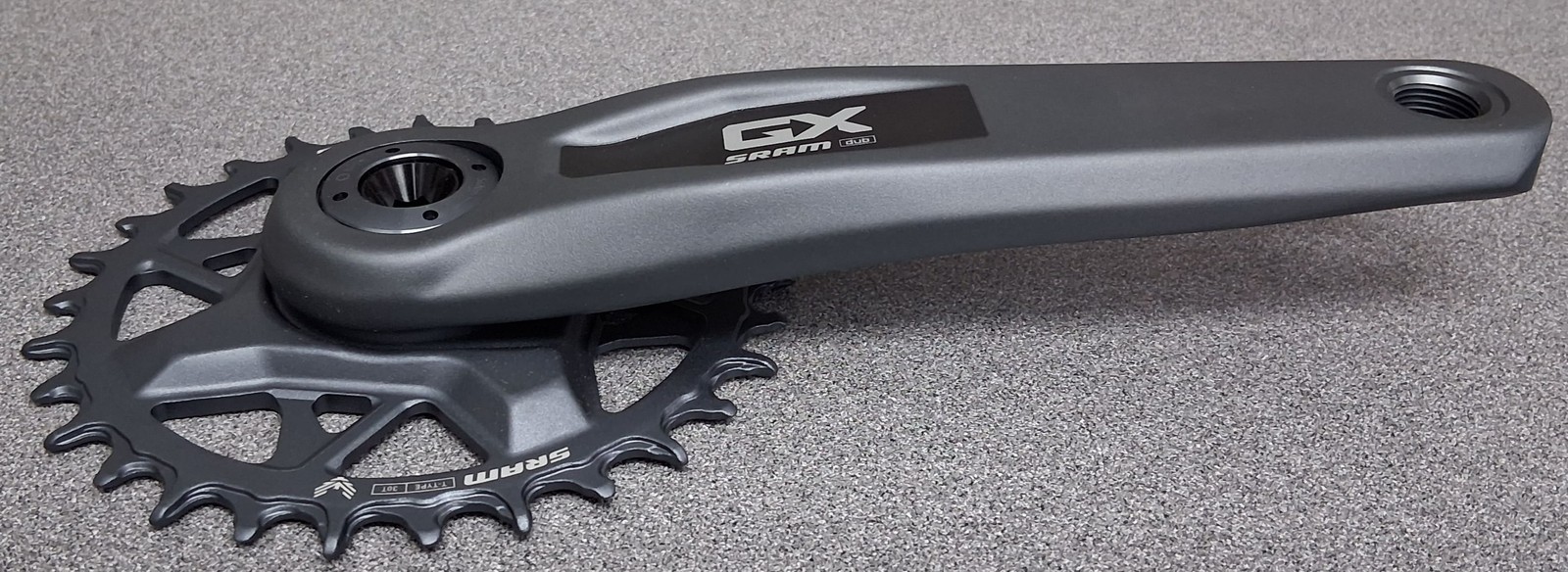 SRAM GX Eagle Boost Crankset – 170mm, 30t, Direct Mount, DUB, Lunar, 55mm *OE*