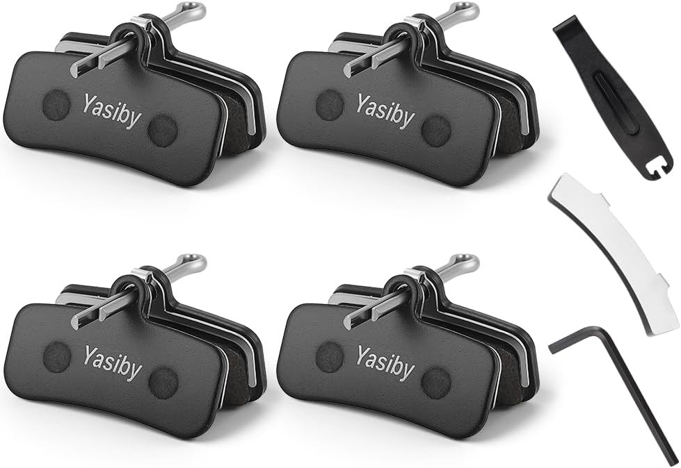 Bike Disc Brake Pads 4 Pairs Shimano MT420 MT520 TRP MTB E-Bike Kit