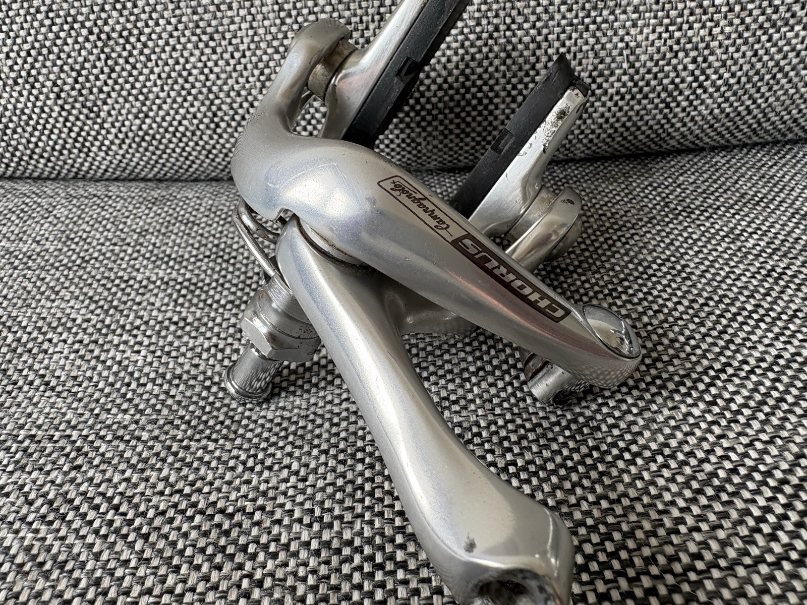 Campagnolo Chorus Differential Rim Brake Calipers Front+Rear Pair Silver As Is
