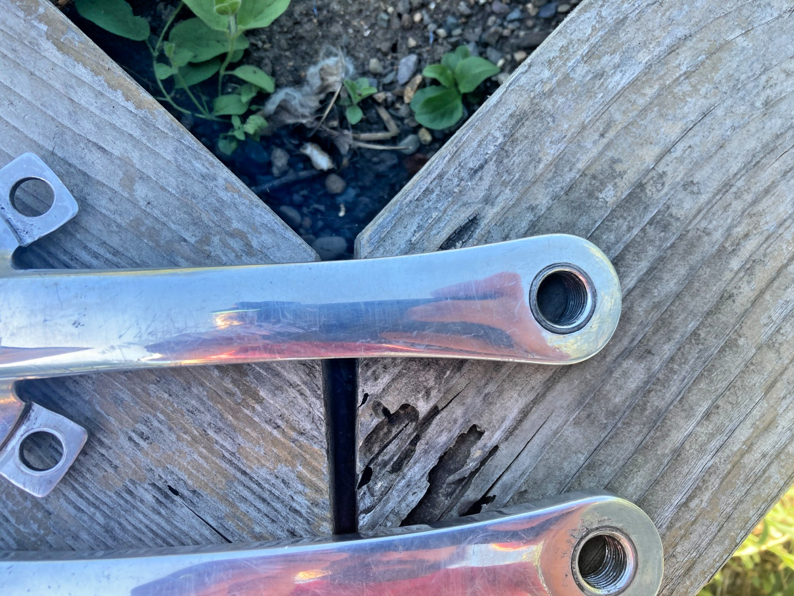 Polished Shimano XTR FC-M900 175mm Crank Arms 110/74 Silver Triple or Double