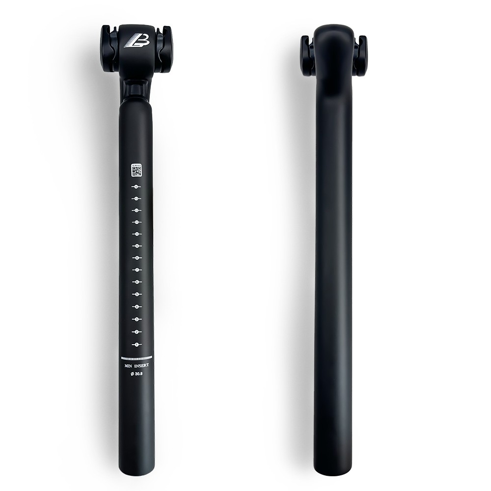 BALUGOE Full Carbon Fiber Seatpost Shock Absorbing MTB Road Bike Post