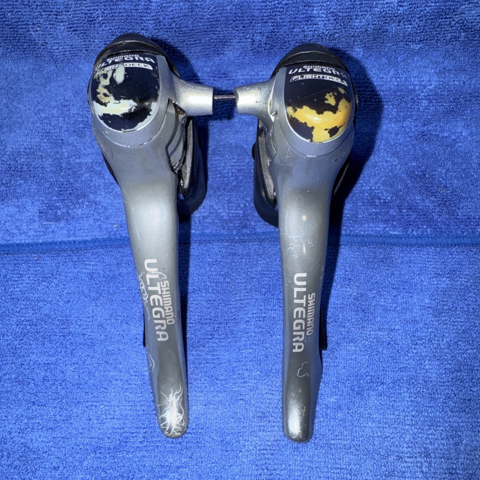 SHIMANO ULTEGRA GROUPSET 6500 9 SPD 175mm CRANK, SHIFTERS, DER, BRKS, CASS, BB