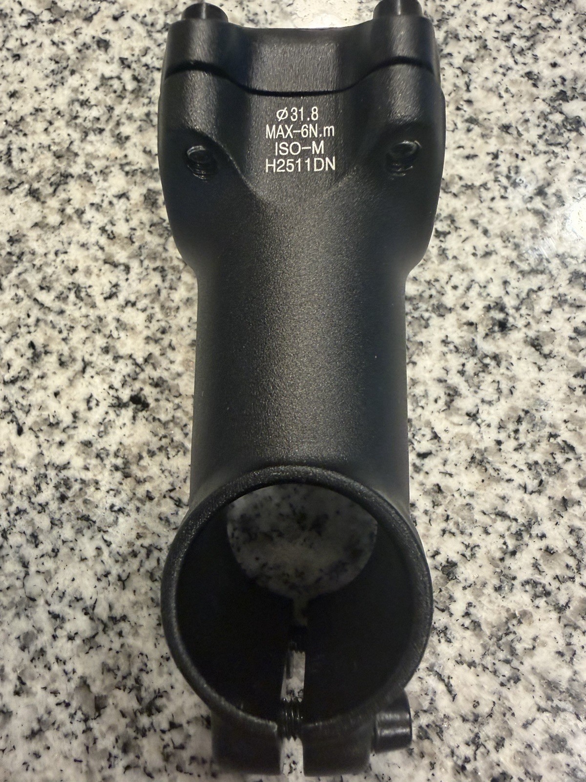 Marin Bike Stem 1 1/8″ Black, 31.8mm, 70mm, 7° Angle, 120g F3