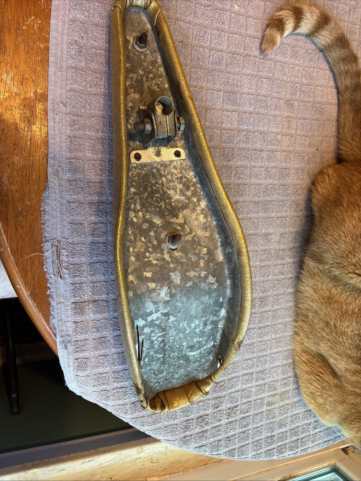 Gold Glitter 18” Banana Seat 1970’s