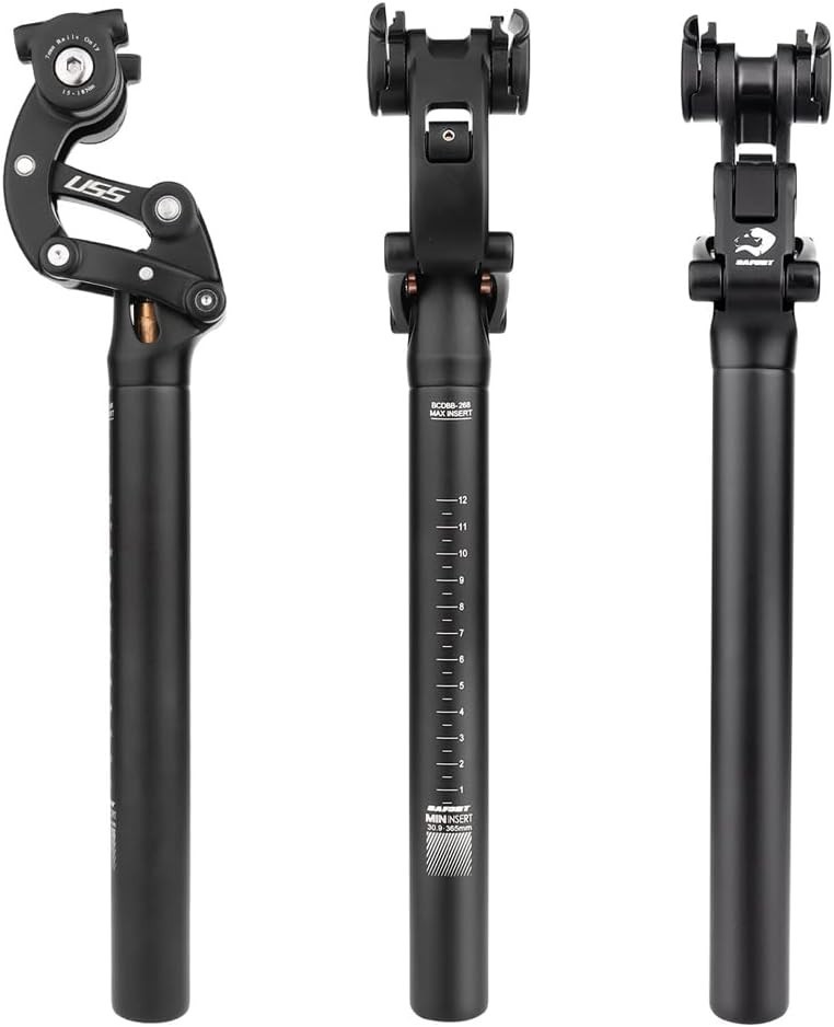 Safort Bike Suspension Seatpost Shock Absorb Bicycle Seat Post 27.2 30.9 31.6mm
