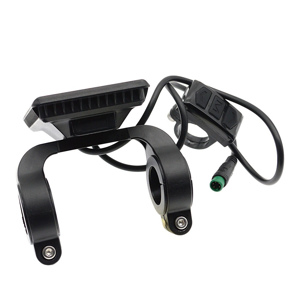 24V 36V 48V E-Bike Meter Electric Bicycle LCD Display Control Panel with WP Plug
