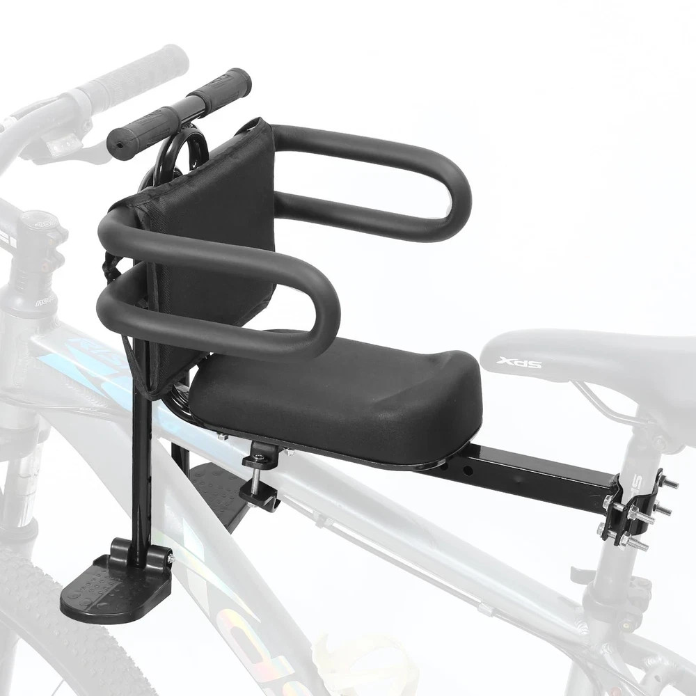 Kids Bike Seat Front Mounted and Handlebar Child Bike Seat Detachable Front M…