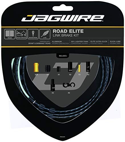 Road Elite Link Brake Kit Cable – High Performance, Black, One Size, Easy Instal