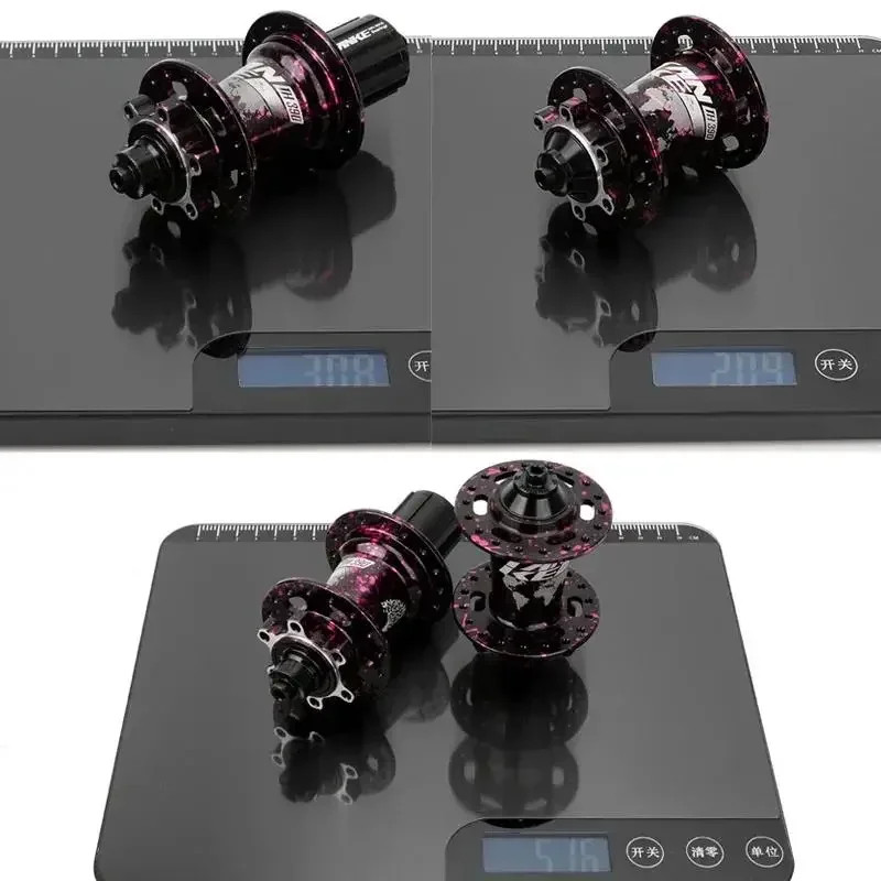 MTB 120 Click Hub 6 Bearing Bike Front Rear 32 36 Holes Disc Brake QR Bicycle Ma