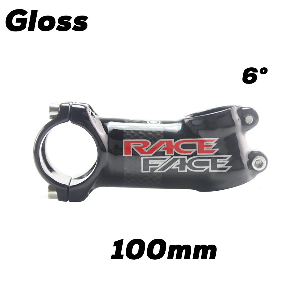 RACE FACE Next White Road MTB Bicycle Stem angle 6 Degree 17 Degree BikeStem