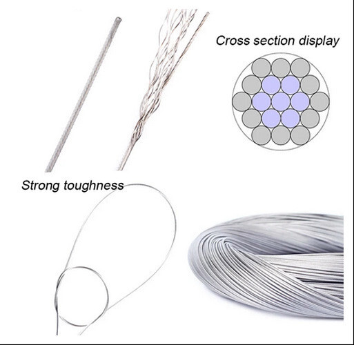 2pcs Bicycle Brake or Gear/Shifter Inner Cable Wires for Road or MTB