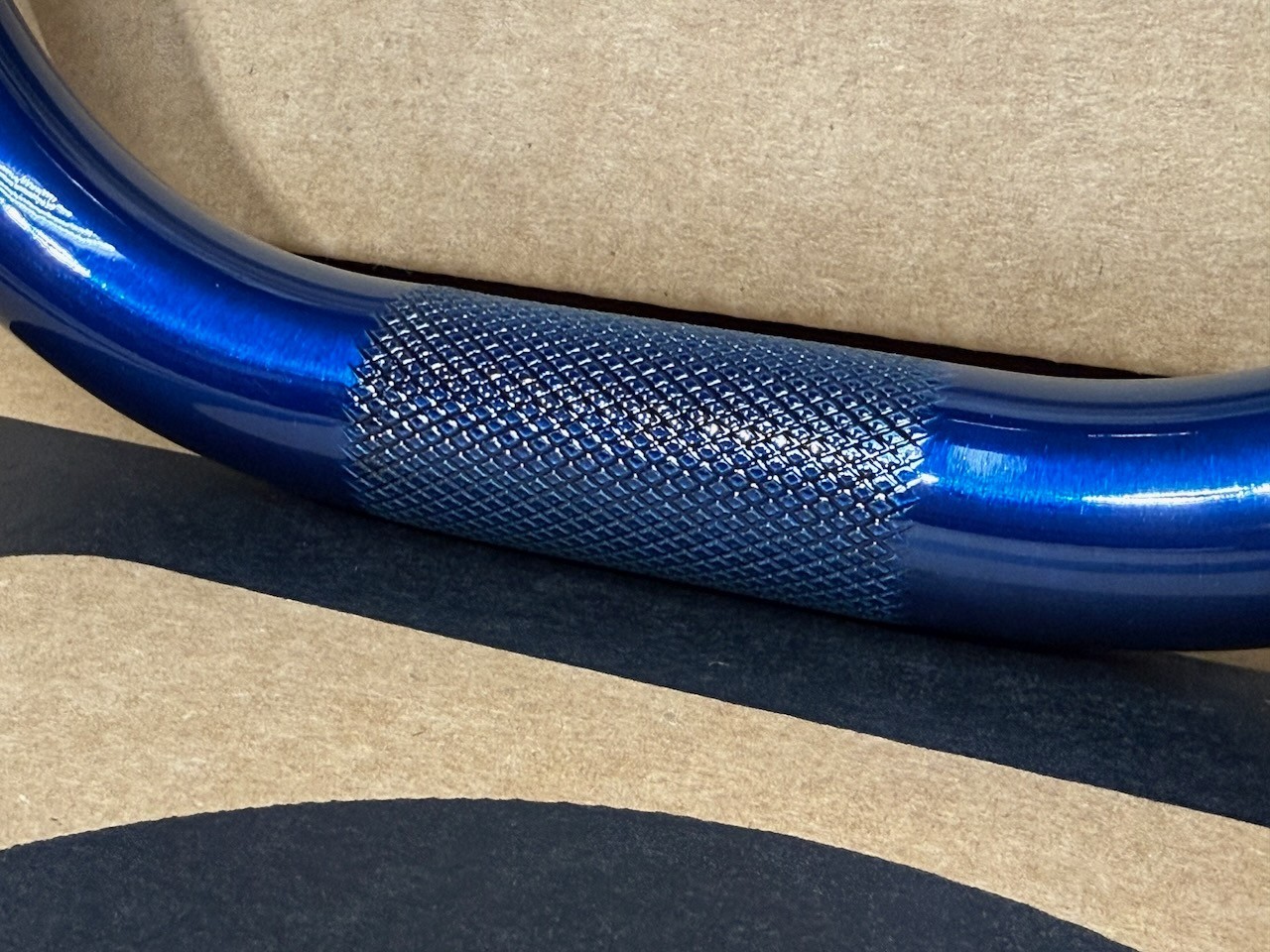 NEW Nowear BMX Sugar Free Candybars 10″ Made in USA 2 PC handlebars bars Blue