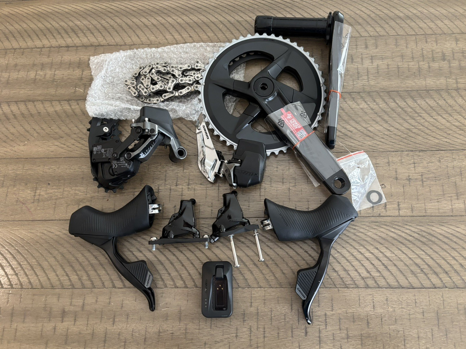 SRAM Rival eTap AXS D1 2×12 Groupset 175mm 48/35T Hydraulic Disc TakeOff Set