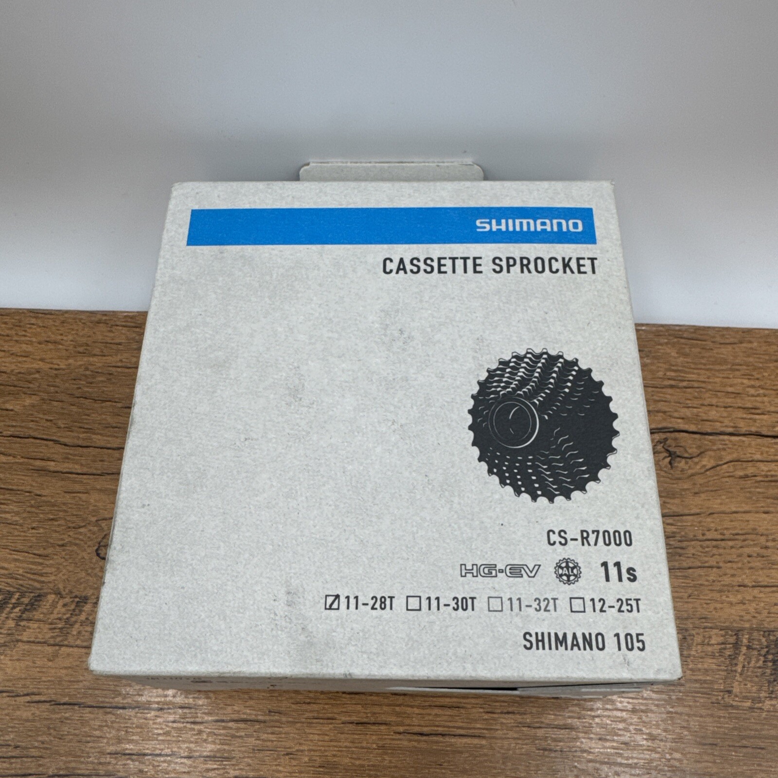 SHIMANO 105 CS-R7000 11-SPEED CASSETTE, 11-28T, ICSR70001128