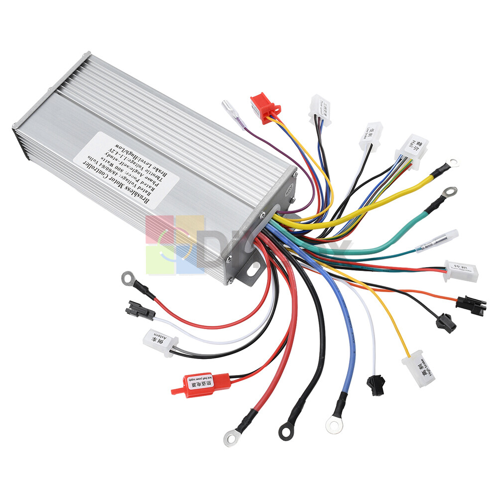 Controller 36V48V60V64V72V 500-1500W 5000W Brushless Electric Bicycle Controller