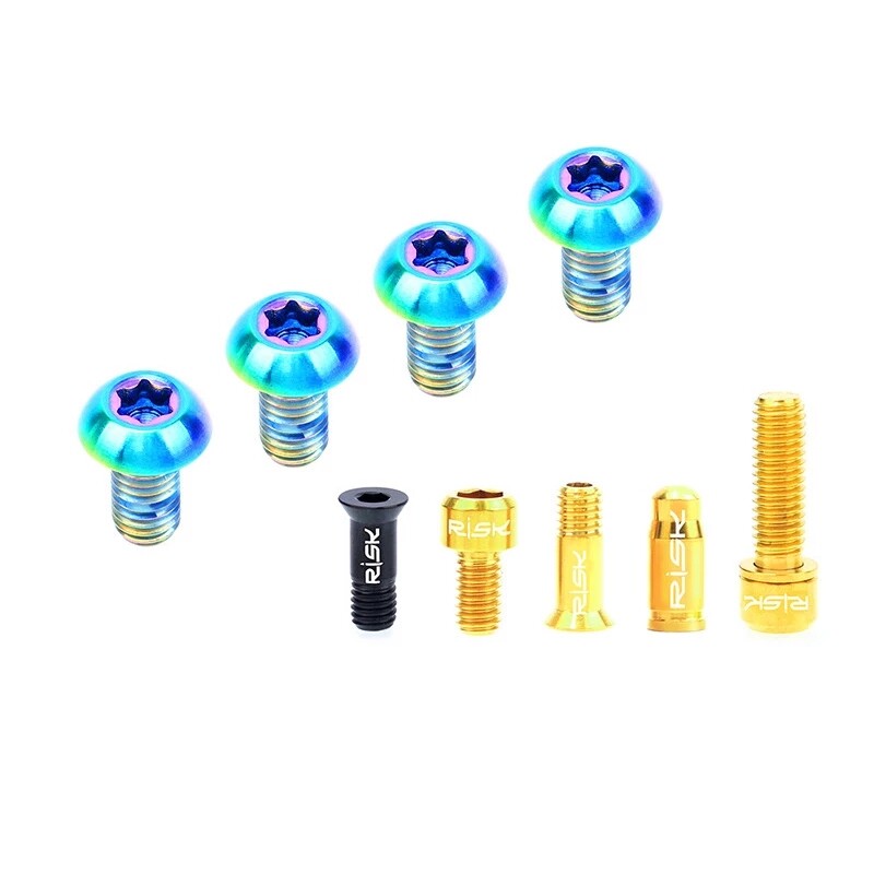 36pcs Titanium Alloy Screw Kits for MTB Bike Common Bolts Screw with Washer