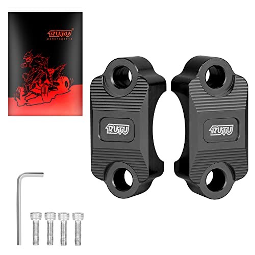 CNC Motorcycle clamp 7/8 inch Dirt Bike Brake Lever Holder Clamp 1 1/8 Black