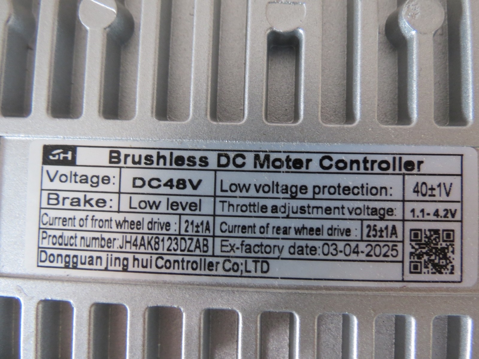 48V/52V Electric Bike E-Bike HiKeep K-6T Brushless DC Dual Motor Controller
