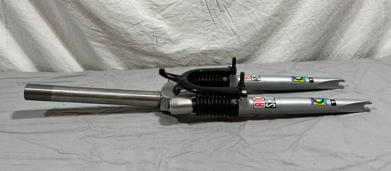 RARE NEW Old Stock Rockshox Quadra 10 Suspension Fork 255mm 1-1/4″ Threaded