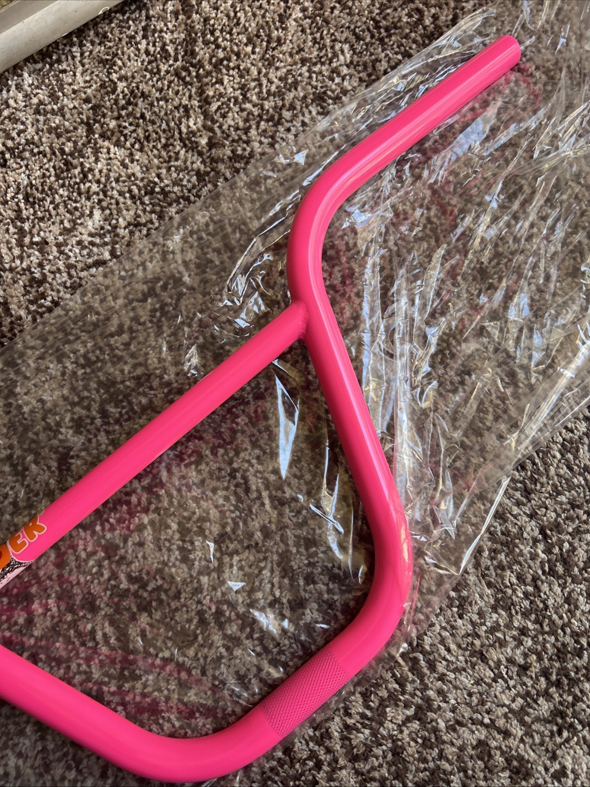 S&M Hoder High Bars (Mike Hoder) (Hot Pink) 9” BMX Bike Handlebar S&M Bikes