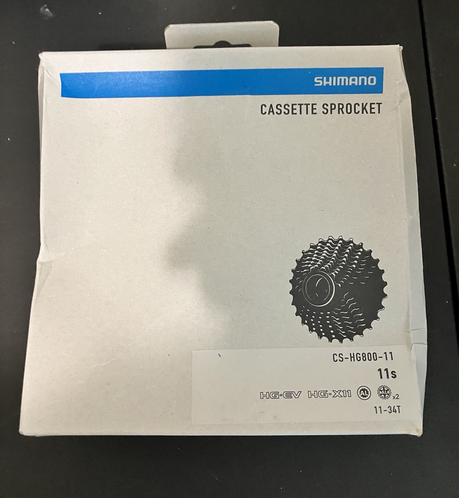 New Shimano Ultegra CS-HG800- 11 Speed, 11-34t, Cassette Sprocket