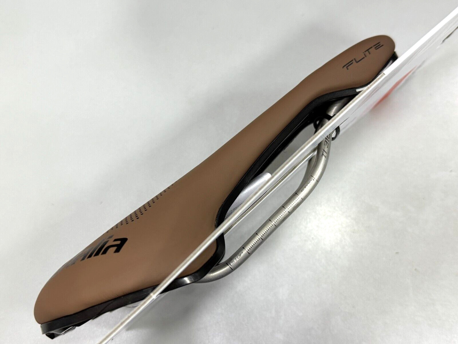 Selle Italia Flite Boost Gravel Ti316 Superflow L3(145x250mm) Saddle Brown