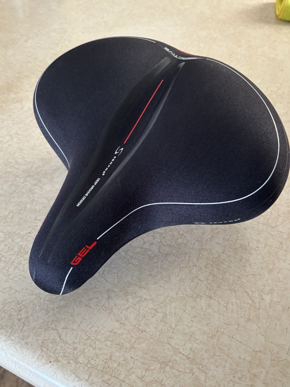 Serfas Cruiser Saddle w/ Lycra Cover Bike Seat 10.5 x 10.5 Inches Bicycle