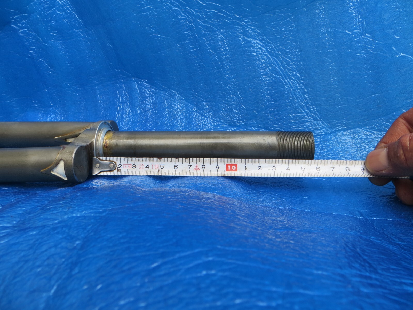 Peloton 1 Inch Front Fork 158mm Steering Column + Shimano Dura Ace NJS Headset