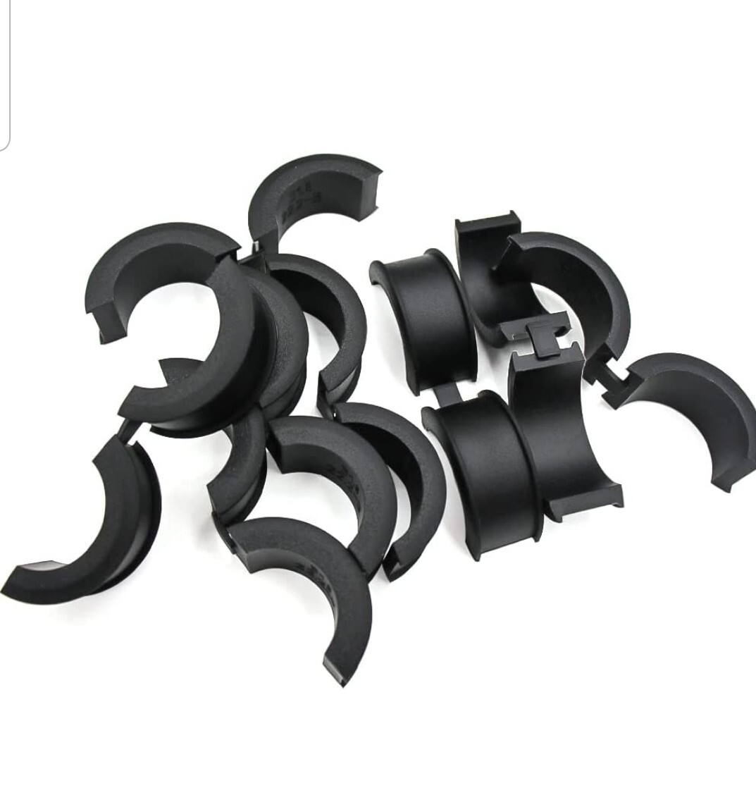PXIRANZR 8pcs Bicycle Handlebar Rubber Gasket/Gaskets 2 Packs Handlebar (Y7F)