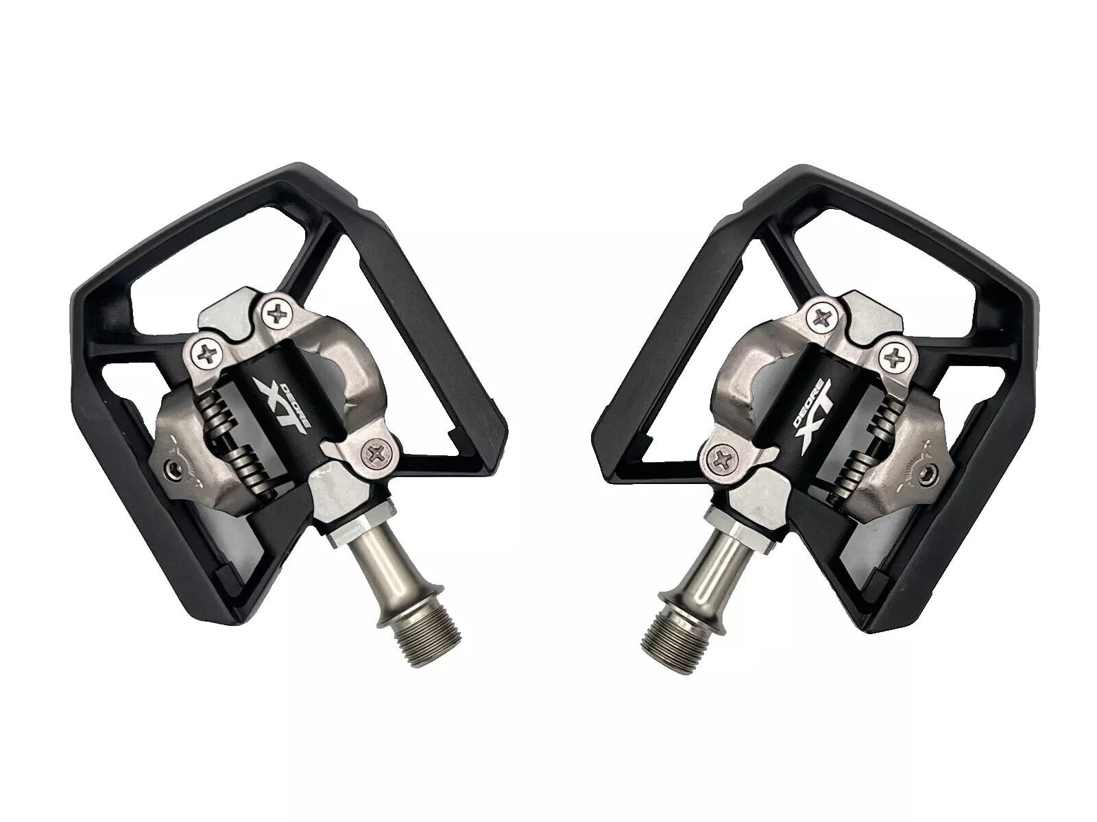 Shimano Deore XT PD-T8000 SPD Flat Touring Trekking Pedals EPDT8000 Cleats