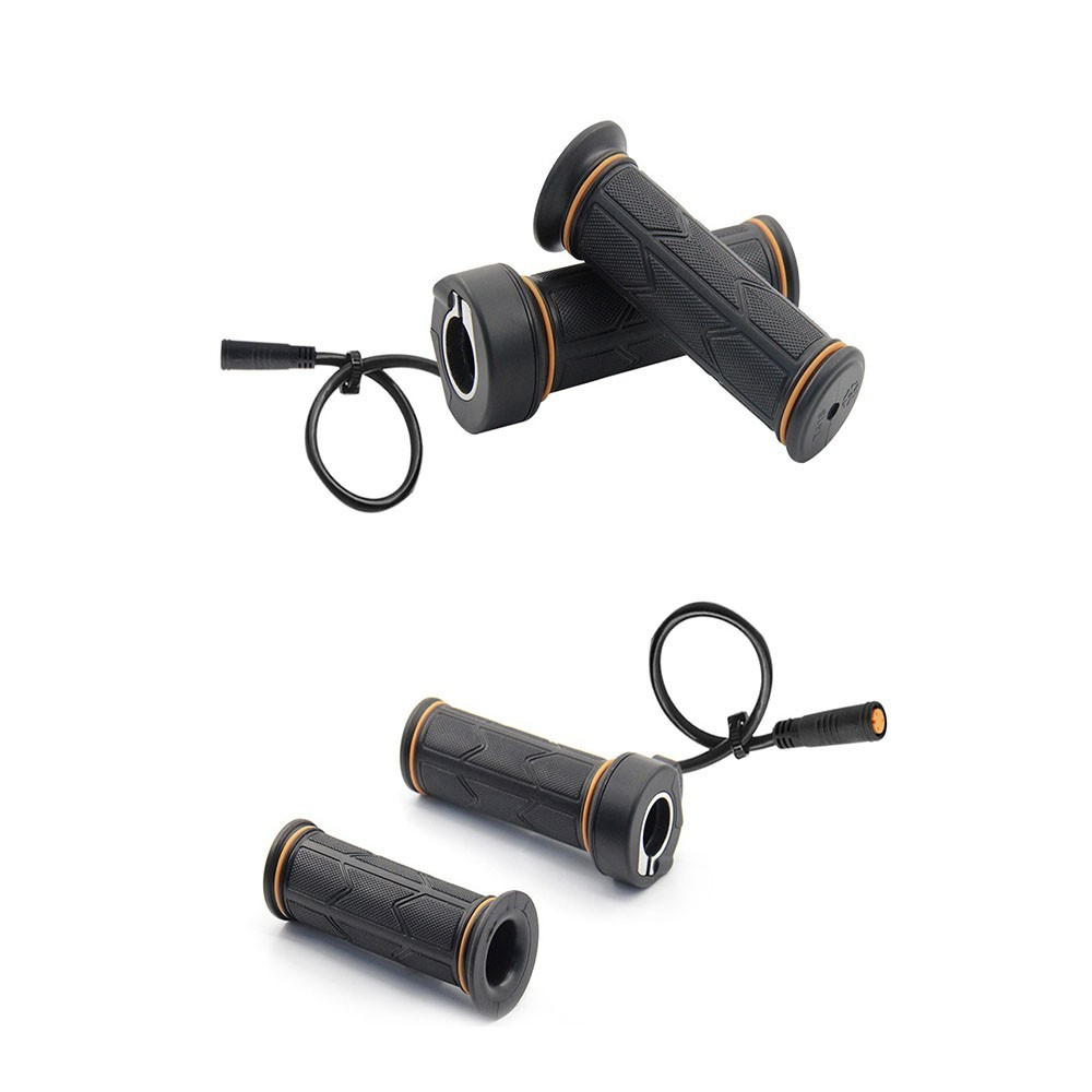 Electric Bicycle Full Twist Throttle Grip 12V-72V Twist Throttle 3 Pin WP Plug