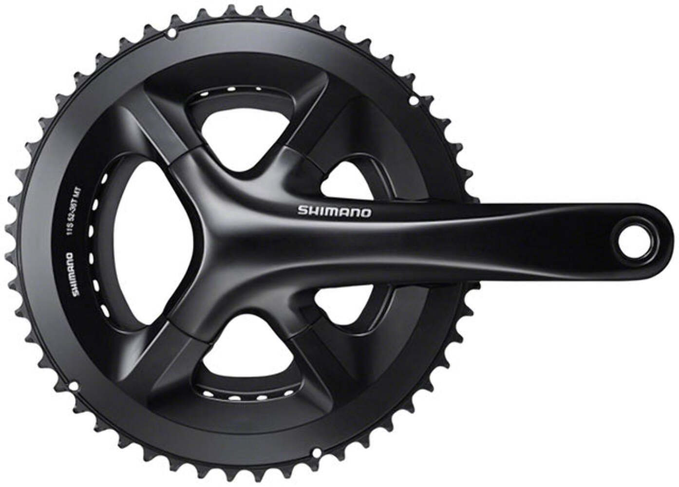 Shimano 105 FC-RS510 Crankset – 11-Speed, 50/34t, 110 Asymmetric BCD, Hollowtech