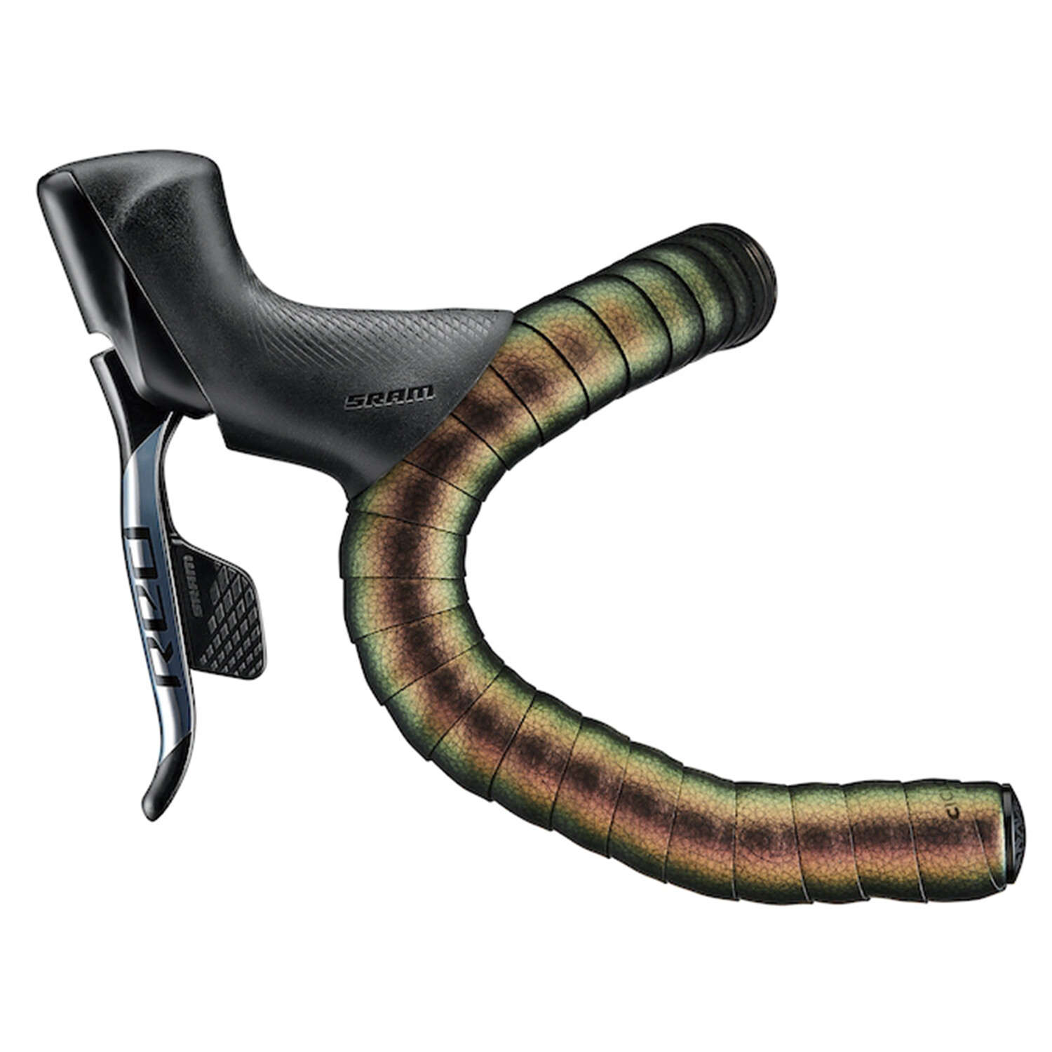 CICLOVATION Advanced Leather Touch Road Handlebar Tape , Aurora purple