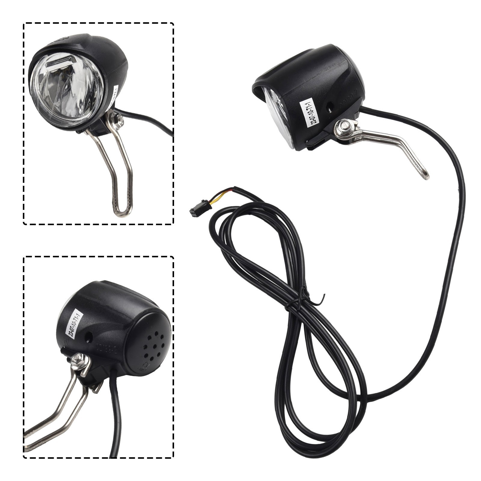 For Electric Bicycle Ebike Waterproof Led Light E Bike Front Light Headlight