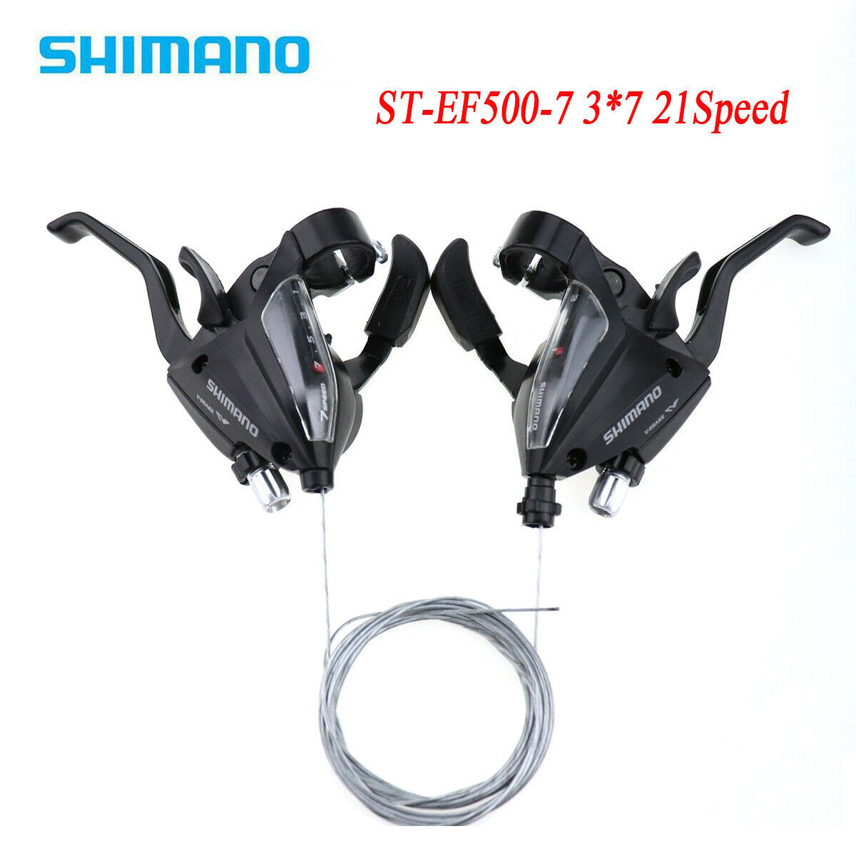 SHIMANO ST-EF500 Shifter Set 3/7/8/3X7/3X8 Speed V-Brake Lever Fit Bike MTB