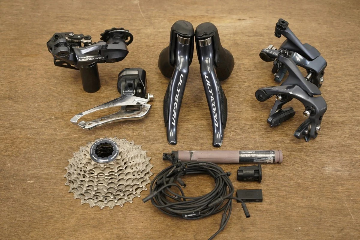 Shimano Ultegra R8050 Di2 11 Speed Electronic Direct Mount Rim Road Groupset
