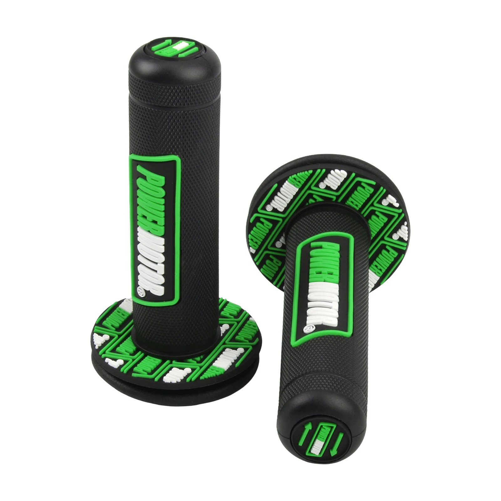 7/8″ 22mm Universal Motorcycle Handlebar Grips Rubber Gel Hand Grip Dirt Bike