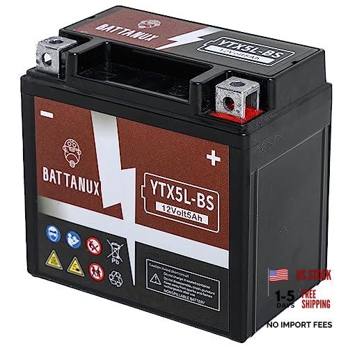 Battery & Motorcycle Battery, Sealed SLA/AGM 12V5Ah YTX5L-BS