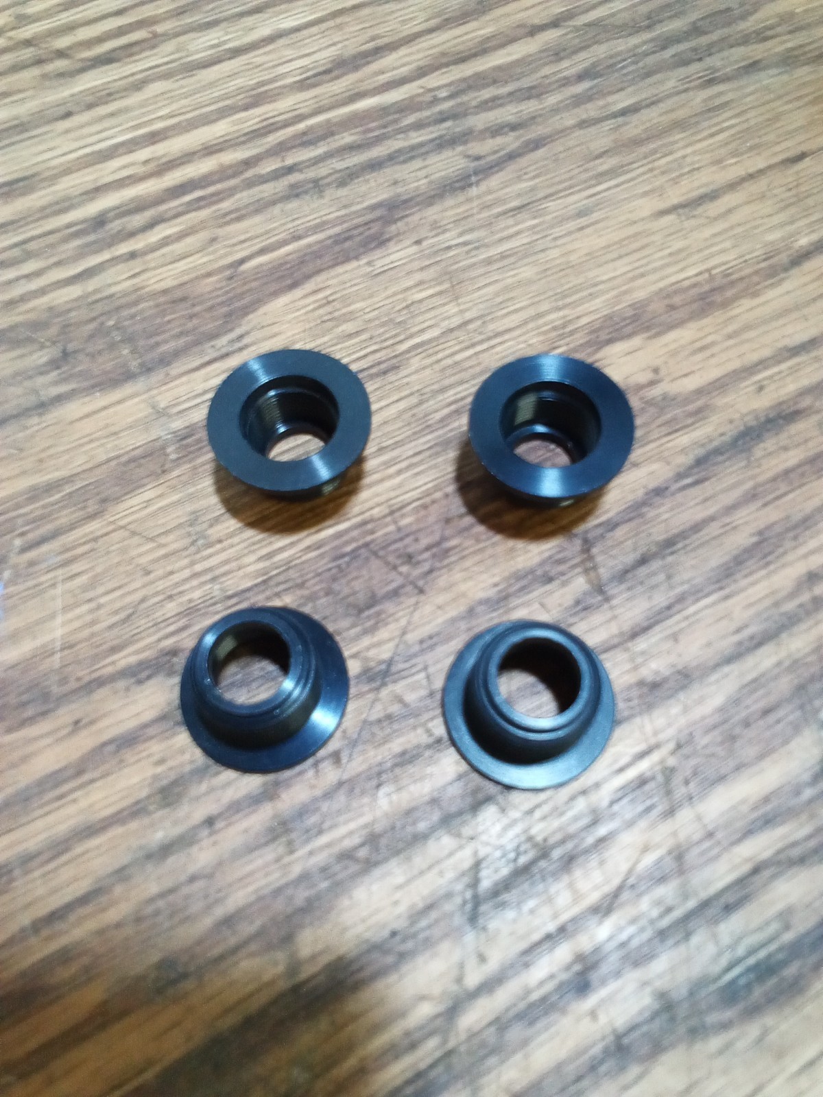 Lot of 4 Unbranded Bicycle Crank Caps