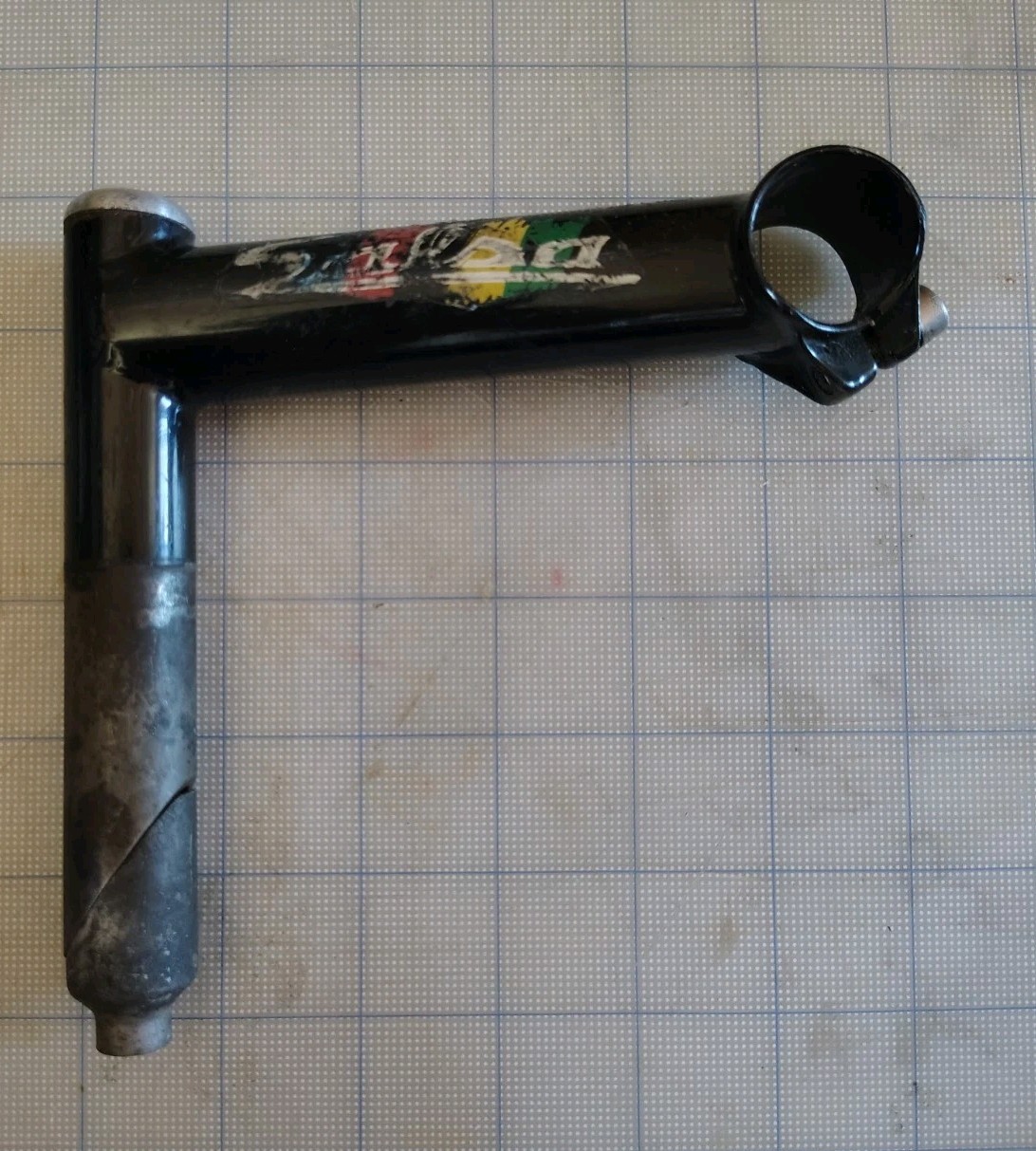 Vintage Salsa Moto Quill Stem 22.2mm 26.0mm Clamp slight Rise 120mm