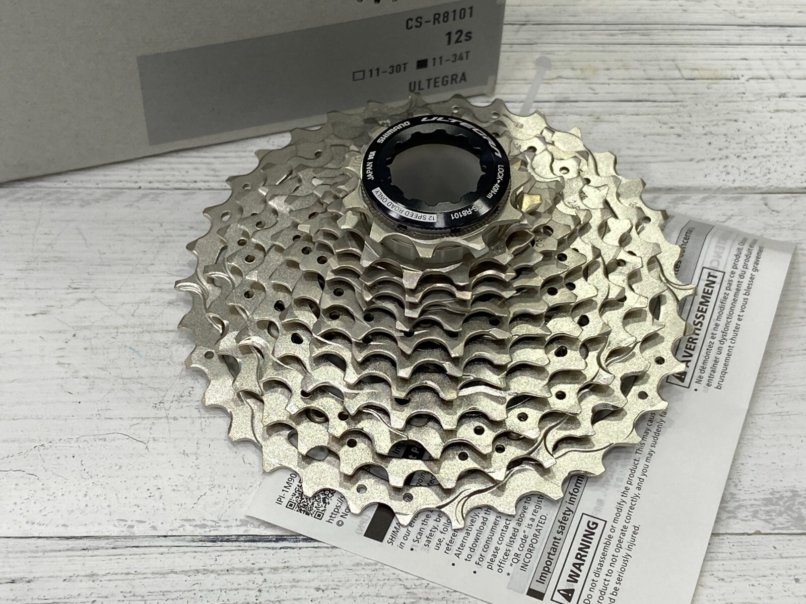 Shimano Ultegra CS-R8100 / CS-R8101 12-Speed 11-34T Road Cassette Sprocket