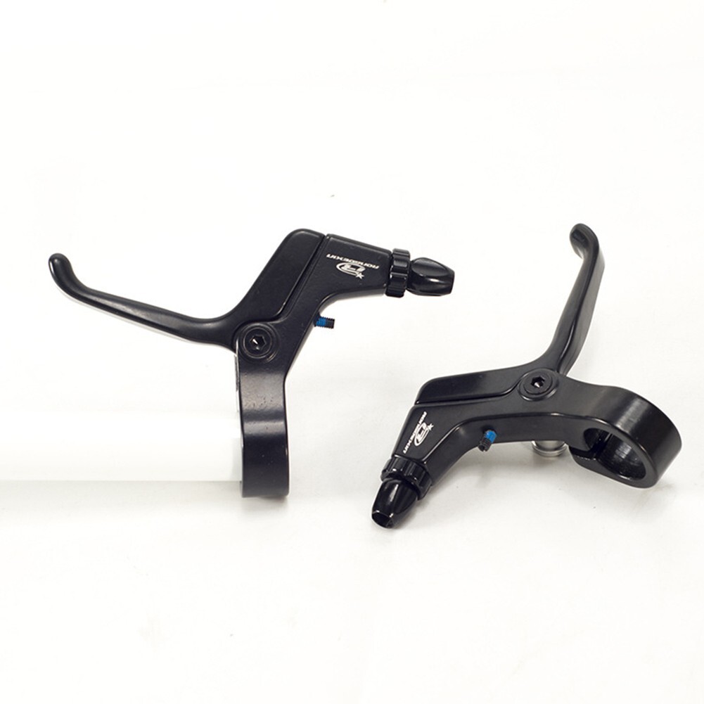 1 Pair Brake Lever 2 Finger Lever Bike Lightweight Linear Pull Brakes MTB